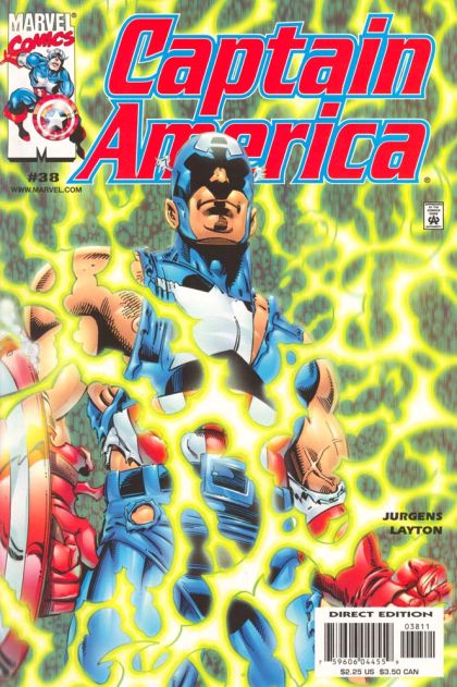 Captain America, Vol. 3 Across The Rubicon |  Issue#38A | Year:2000 | Series: Captain America | Pub: Marvel Comics |
