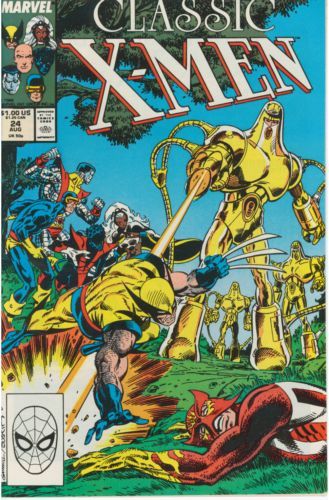 X-Men Classic The Submergence of Japan |  Issue#24A | Year:1988 | Series: X-Men | Pub: Marvel Comics