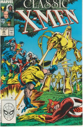 X-Men Classic The Submergence of Japan |  Issue#24 | Year:1988 | Series: X-Men | Pub: Marvel Comics