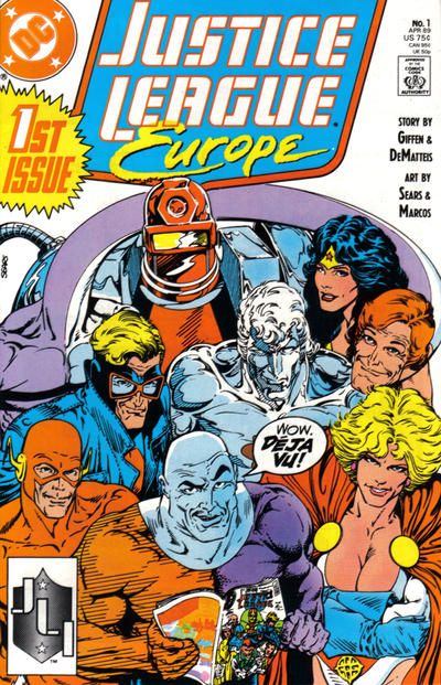 Justice League Europe / International How Are You Going To Keep 'Em Down On The Farm After They've Seen Paree? |  Issue#1A | Year:1989 | Series: JLA | Pub: DC Comics | Direct Edition