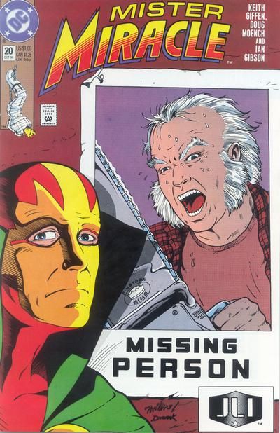 Mister Miracle, Vol. 2 How Can I Say "You're Missing" If You Won't GO AWAY? |  Issue#20A | Year:1990 | Series: Mister Miracle | Pub: DC Comics