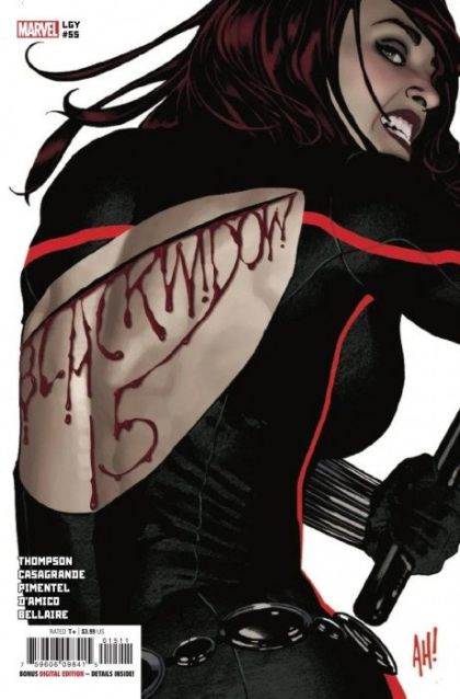 Black Widow  |  Issue#15A | Year:2022 | Series:  | Pub: Marvel Comics | Regular Adam Hughes Cover