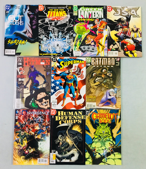 Set of 10 Comics by DC Comics | Original US Comics | All Single Issues