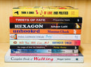 Mix Genres Books Lot | Pack of 10 Books | FREE Bookmarks