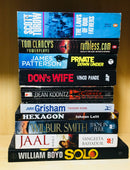 Thriller Mystery Suspense Fiction | Pack of 10 Books | FREE Shipping | FREE Bookmarks