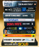 Thriller Mystery Suspense Fiction | Pack of 10 Books | FREE Shipping | FREE Bookmarks