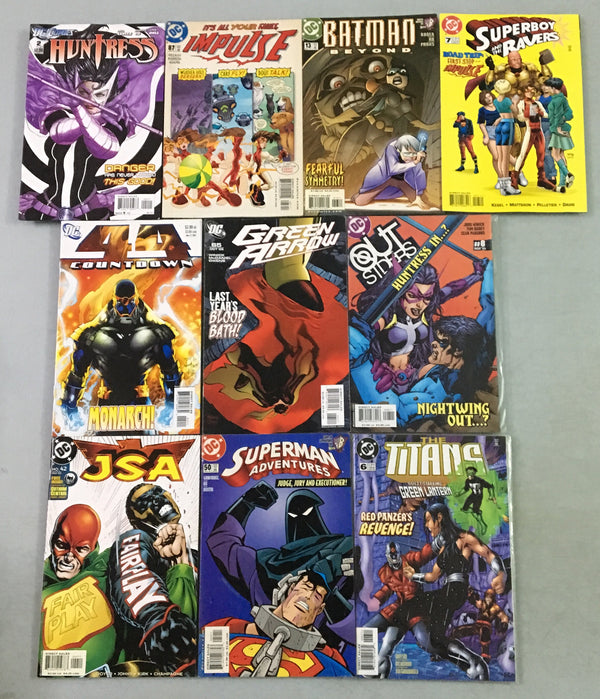 Set of 10 Comics by DC Comics | Original US Comics | All Single Issues