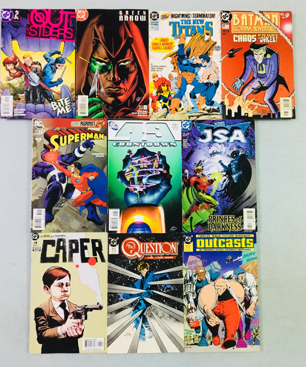 Set of 10 Comics by DC Comics | Original US Comics | All Single Issues