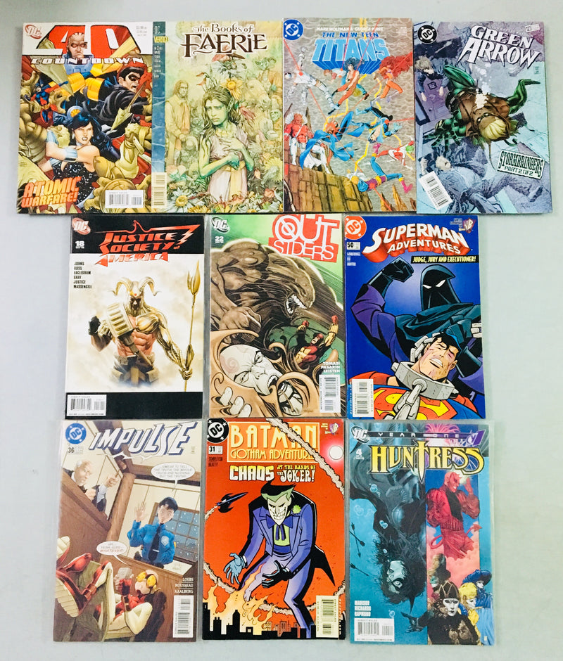 Set of 10 Comics by DC Comics | Original US Comics | All Single Issues