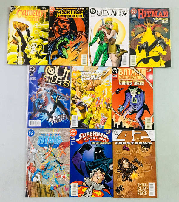 Set of 10 Comics by DC Comics | Original US Comics | All Single Issues