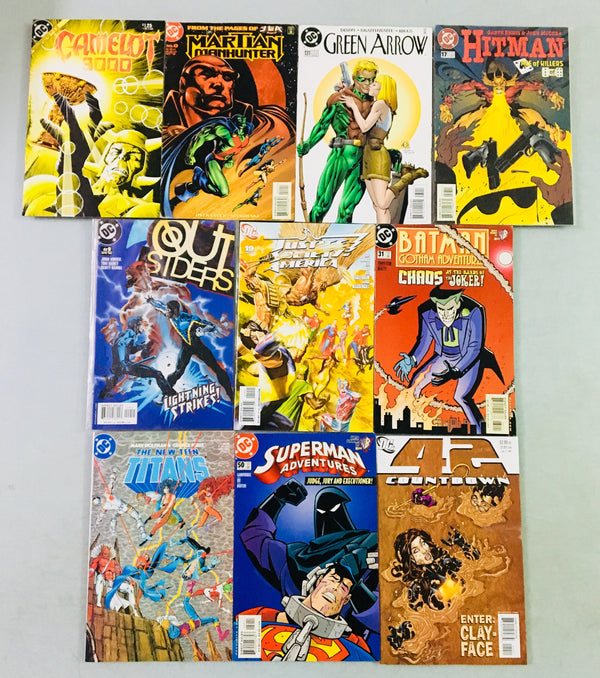 Set of 10 Comics by DC Comics | Original US Comics | All Single Issues