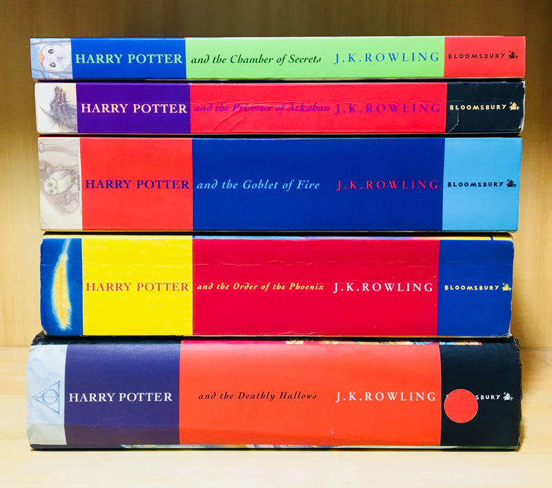 Harry Potter First Edition Covers Condition: Used Good Pack of
