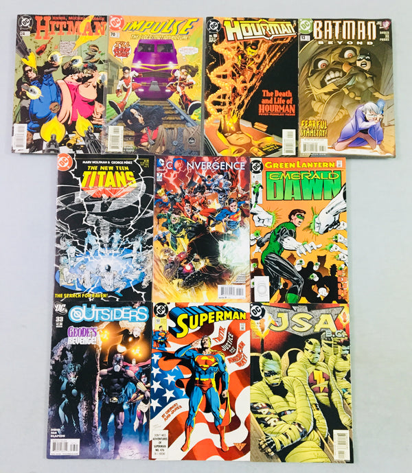 Set of 10 Comics by DC Comics | Original US Comics | All Single Issues