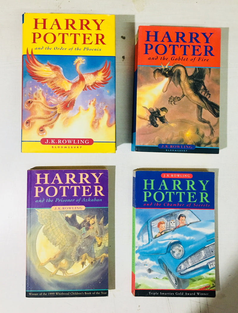 Harry Potter First Edition Covers Condition: Used Good Pack of