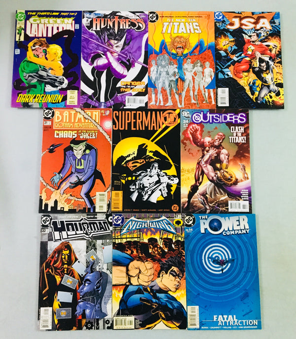 Set of 10 Comics by DC Comics | Original US Comics | All Single Issues