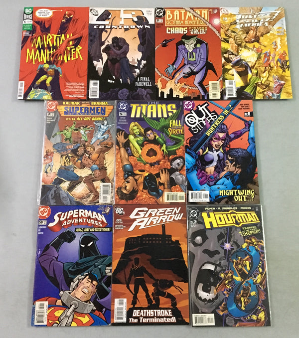 Set of 10 Comics by DC Comics | Original US Comics | All Single Issues