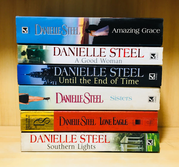 Danielle Steel Love & Romance Bestselling | Set of 6 Books | Condition: Good | FREE Shipping and Bookmarks