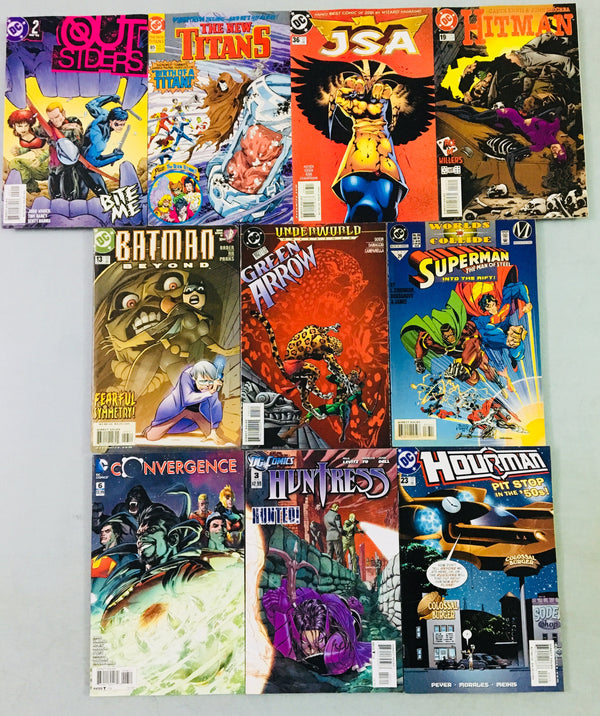 Set of 10 Comics by DC Comics | Original US Comics | All Single Issues