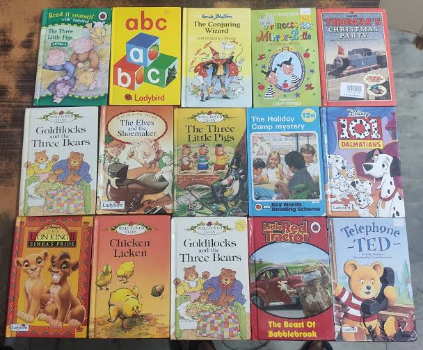 Children Ladybird Books | Pack of 15 Books | Assorted Selection | Free Shipping