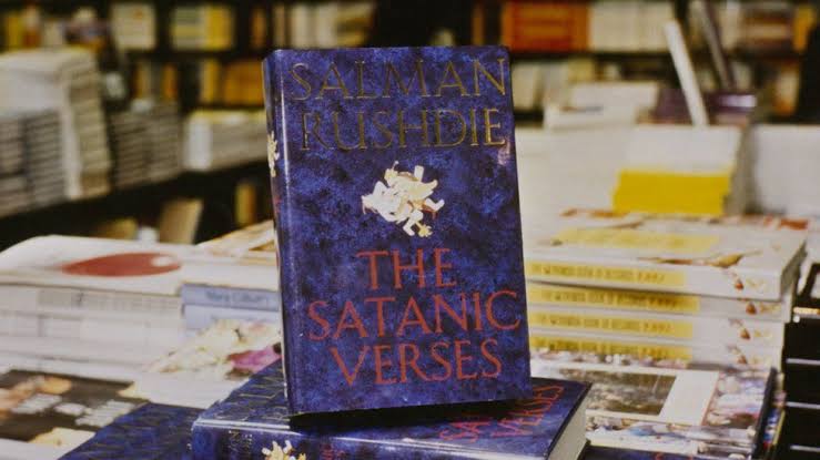 The Satanic Verses by Salman Rushdie 1988 (Original First Edition) | Hardcover