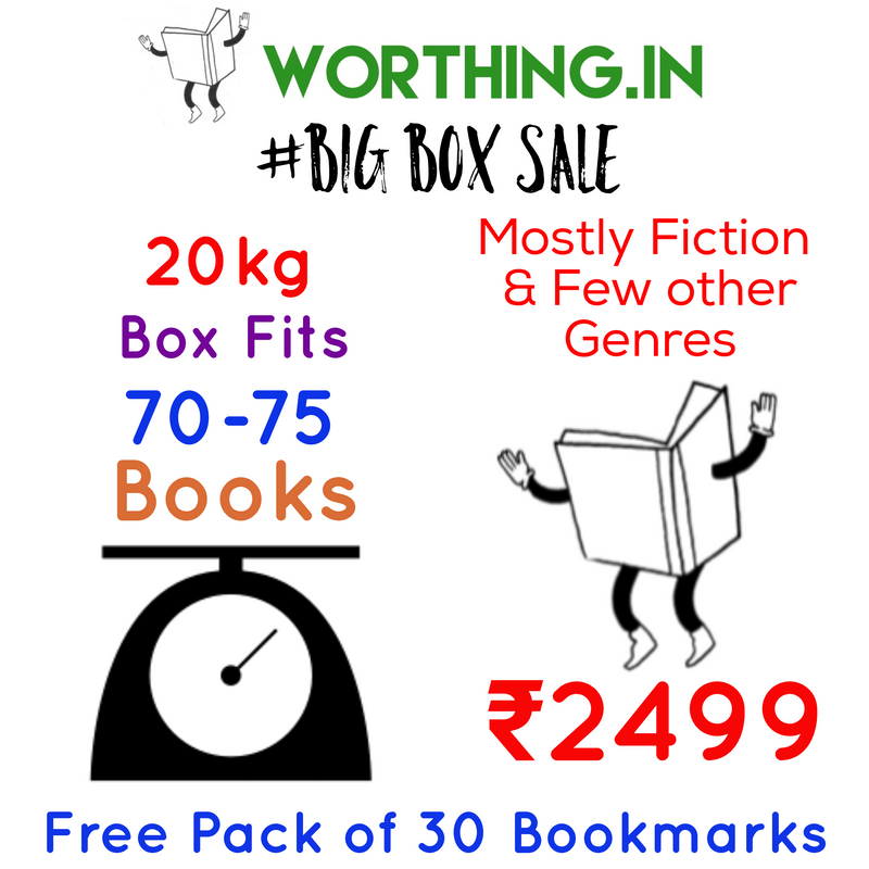 Big Box Sale | 20 Kg Box Full of Books | Contains 70-75 Assorted Books | Free 30 Bookmarks