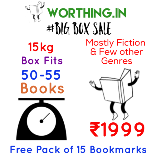 Big Box Sale | 10 Kg Box Full of Books | Contains 33-35 Assorted Books | Free 15 Bookmarks