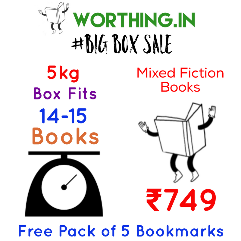 Big Box Sale | 5 Kg Box Full of Books | Contains 14-15 Assorted Books | Free 5 Bookmarks