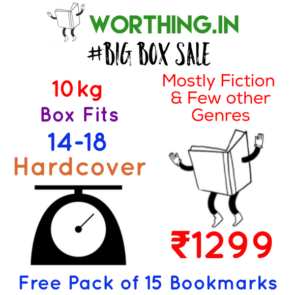 Big Box Sale | 10 Kg Box Full of Hardcover Books | Contains 12-15 Assorted Books | Free 15 Bookmarks