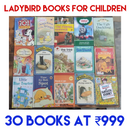 30 Children Ladybird Books | Pack of 30 Books | Assorted Selection | Free Shipping
