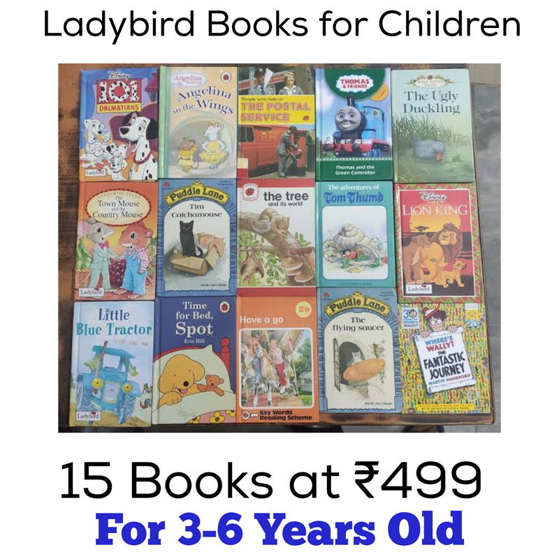 Children Ladybird Books | Pack of 15 Books | Assorted Selection | Free Shipping