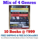 Mix Genre Bestsellers Brand New Pack of 10 Books and Titles | Free Shipping and Bookmarks