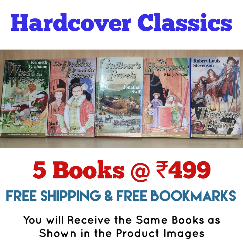 Hardcover Classics Fiction | Pack of 5 Books | Free Shipping | Free Bookmarks