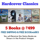 Hardcover Classics Fiction | Pack of 5 Books | Free Shipping | Free Bookmarks