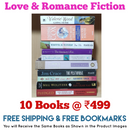 Love &  Romance Fiction 10 Books Set | Free Shipping | Free Bookmarks