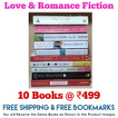 Love &  Romance Fiction 10 Books Set | Free Shipping | Free Bookmarks