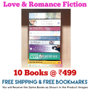 Love &  Romance Fiction 10 Books Set | Free Shipping | Free Bookmarks