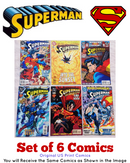 Superman The Man of Steel | Original US Print Comics | Set of 6 DC Comics