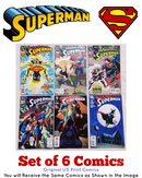 Superman Comics by DC Comics | Original US Print Comics | Set of 6 Comics