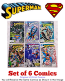 Superman in Action Comics | Original US Print Comics | Set of 6 DC Comics