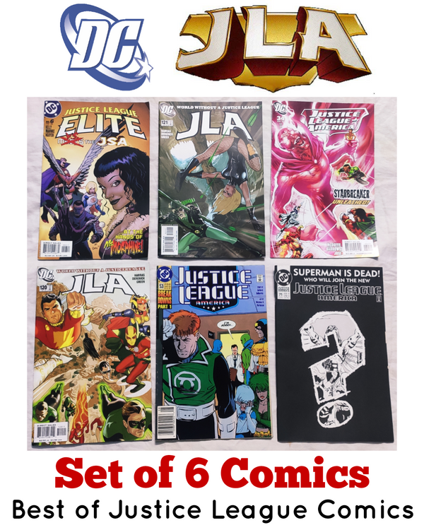 JLA Justice League of America Comics | Set of 6 Comics | DC Comics