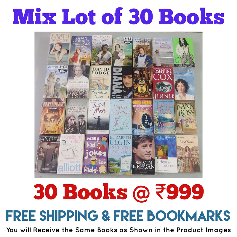 Mixed Lot of General Fiction Books for Adults | Lot of 30 Books