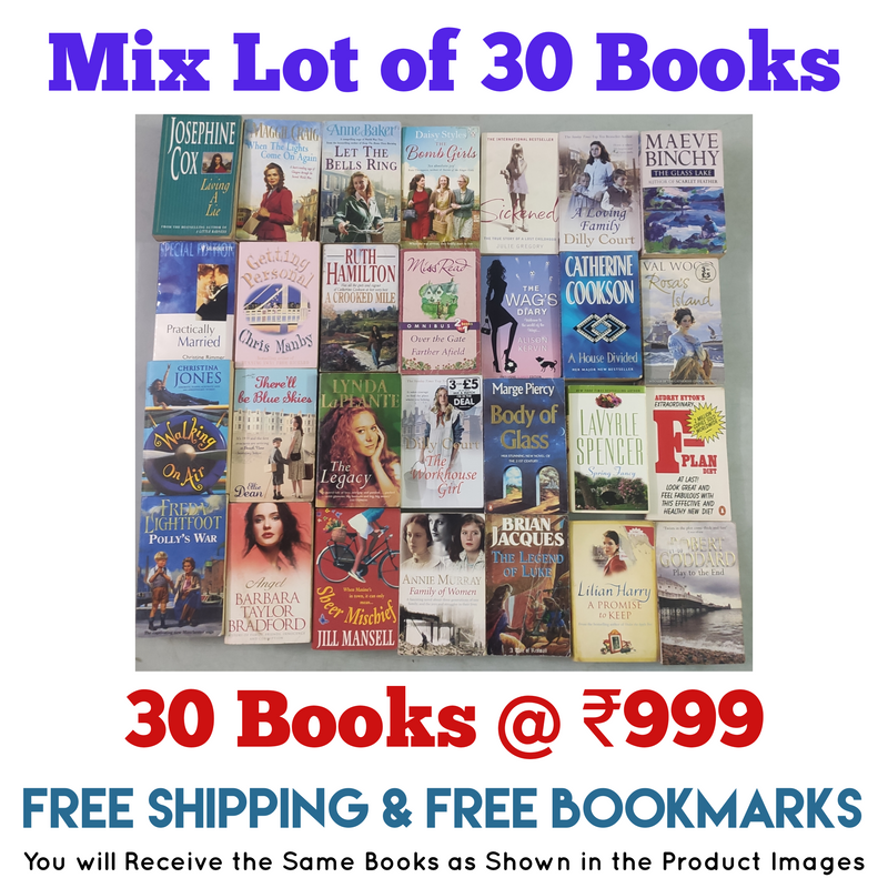 Mixed Lot of General Fiction Books for Adults | Lot of 30 Books