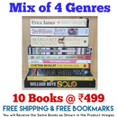Mix of 4 Genres Books Lot | Free Shipping & Bookmarks