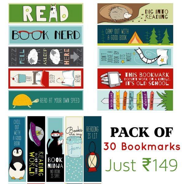Pack of 30 BookMarks by Worthing India
