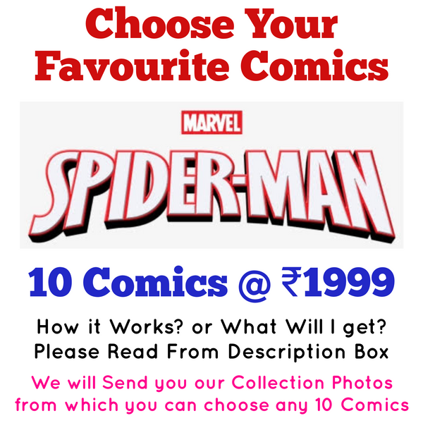 Marvel Spiderman Comics | Pack of 10 Comics
