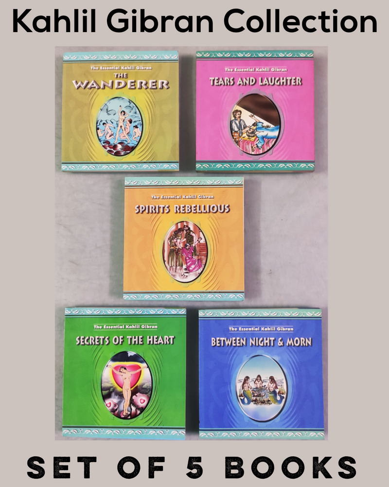 Kahlil Gibran Collection | Pack of 5 Books | Condition: New | Subject: Classics