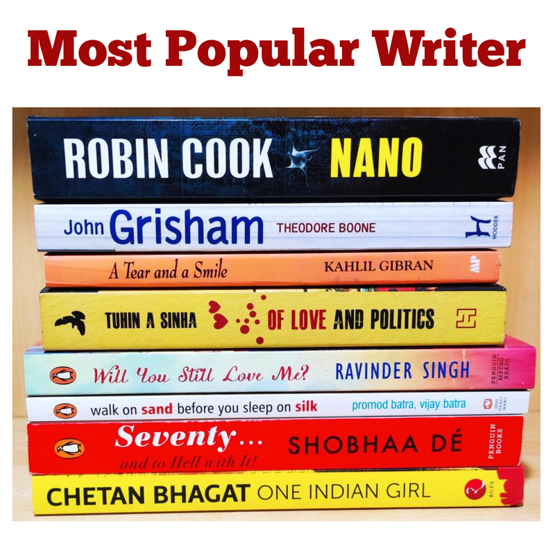 Set of 8 Bestselling Books of India | Mixed Genres | Condition: New | FREE Delivery & Bookmarks
