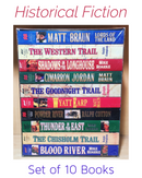 Historical Romance Fiction Boxset | Set of 10 Books | Condition: Brand New | FREE Delivery & Bookmarks