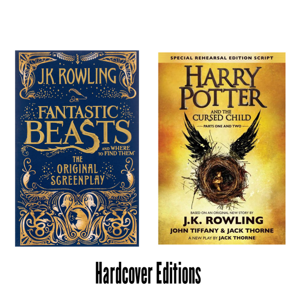 (Hardcover) J K Rowling Fantasy | Fantastic Beasts and Cursed Child | Set of 2 Books | Condition: Used Good