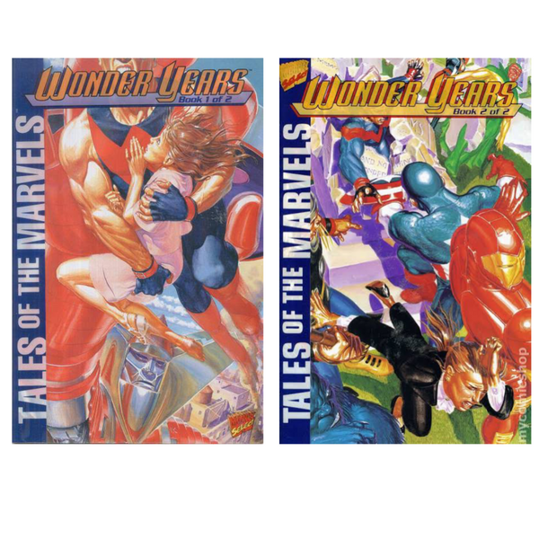 Wonder Years Tales of the Marvels | Set of 2 Books | Pub: Marvel Comics